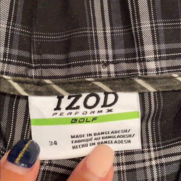 Men’s  IZOD golf shorts size 34 - Picture 2 of 4